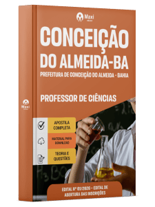 Apostila Prefeitura de Conceição do Almeida-BA 2026 - Professor de Ciências