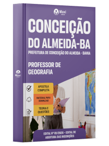 Apostila Prefeitura de Conceição do Almeida-BA 2026 - Professor de Geografia