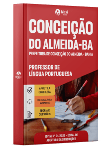 Apostila Prefeitura de Conceição do Almeida-BA 2026 - Professor de Língua Portuguesa