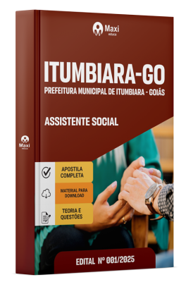 Apostila Prefeitura de Itumbiara - GO 2025 - Assistente Social