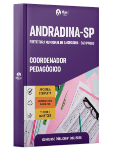 Apostila Prefeitura de Andradina-SP 2026 - Coordenador Pedagógico