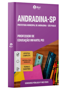 Apostila Prefeitura de Andradina-SP 2026 - Professor de Educação Infantil - PEI