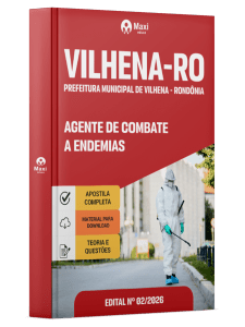 Apostila Prefeitura de Vilhena-RO 2026 - Agente de Combate a Endemias (ACE)