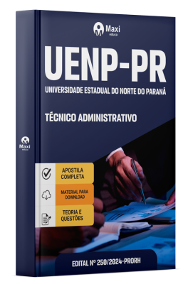 Apostila UENP-PR 2025 - Técnico Administrativo