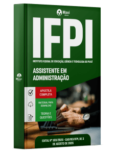 Apostila IFPI 2026 - Técnico-Administrativo em Educação - Assistente em Administração