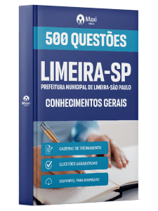 Caderno de Questões Prefeitura de Limeira-SP em PDF - Conhecimentos Gerais - 500 Questões Gabaritadas