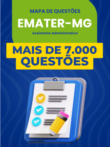 Mapa de Questões Online - Emater-MG - Assistente Administrativo - 7 Mil Questões