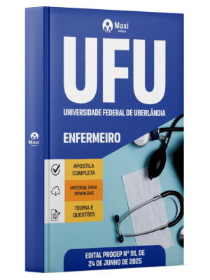 Apostila UFU - Universidade Federal de Uberlândia - 2025 - Enfermeiro