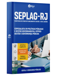 Apostila SEPLAG-RJ 2026 - Especialista em Políticas Públicas e Gestão Governamental (EPPGG) - Gestão e Governança Pública