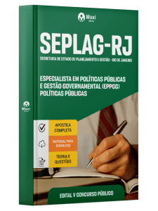 Apostila SEPLAG-RJ 2026 - Especialista em Políticas Públicas e Gestão Governamental (EPPGG) - Políticas Públicas