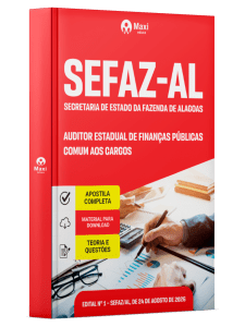 Apostila SEFAZ-SC 2026 em PDF - Auditor Estadual de Finanças Públicas - Comum aos Cargos
