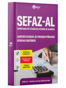 Apostila SEFAZ-SC 2026 em PDF - Auditor Estadual de Finanças Públicas - Ciências Contábeis