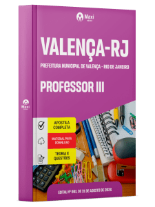 Apostila Prefeitura de Valença-RJ 2026 em PDF - Professor III