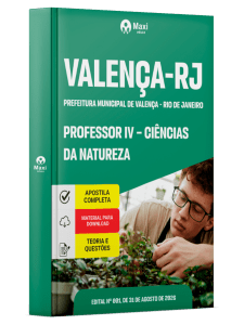 Apostila Prefeitura de Valença-RJ 2026 em PDF - Professor IV - Ciências da Natureza