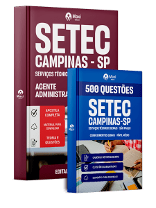 Combo SETEC Campinas-SP 2026 - Agente Administrativo