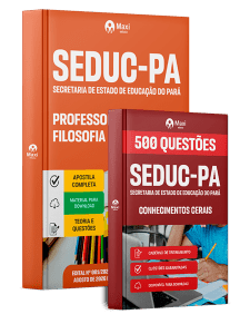 Combo SEDUC-PA 2026 - Professor - Filosofia