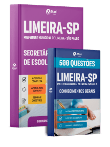 Combo Prefeitura de Limeira - SP 2026 - Secretário de Escola
