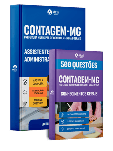 Combo Prefeitura de Contagem - MG 2026 - Assistente Administrativo