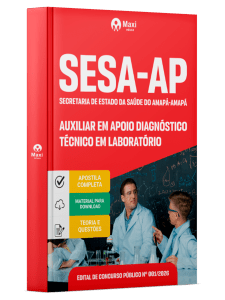 Apostila SESA-AP 2026 - Auxiliar em Apoio Diagnóstico - Técnico em Laboratório