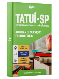 Apostila Prefeitura de Tatuí-SP 2026 - Auxiliar de Serviços Educacionais