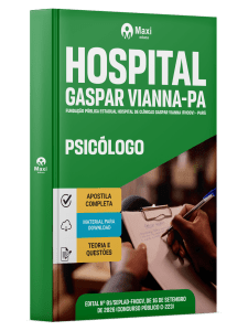 Apostila Hospital Gaspar Vianna-PA 2026 - Psicólogo
