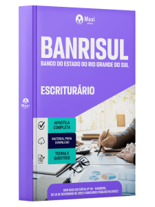 Apostila BANRISUL 2026 - Escriturário