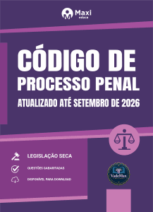 Apostila Leis Secas em PDF - Código de Processo Penal