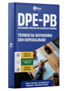 Apostila DPE-PB 2026 em PDF - Técnico da Defensoria - Sem Especialidade
