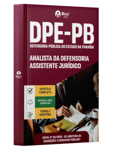 Apostila DPE-PB 2026 - Analista da Defensoria - Assistente Jurídico