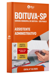 Apostila Câmara de Boituva-SP 2026 - Assistente Administrativo