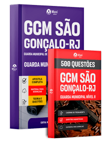 Combo Prefeitura de São Gonçalo-RJ 2026 - Guarda Municipal Nível II