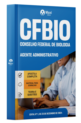 Apostila CFBio 2024 - Agente Administrativo