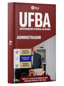 Apostila UFBA 2026 - Técnico-Administrativo em Educação - Administrador