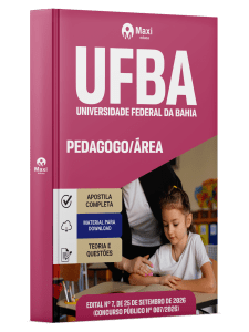 Apostila UFBA 2026 - Técnico-Administrativo em Educação - Pedagogo/Área