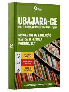 Apostila Prefeitura de Ubajara-CE 2026 - Professor de Educação Básica III - Língua Portuguesa