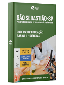 Apostila Prefeitura de São Sebastião-SP 2026 - Professor Educação Básica II - Ciências