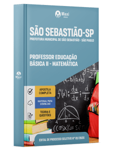 Apostila Prefeitura de São Sebastião-SP 2026 - Professor Educação Básica II - Matemática