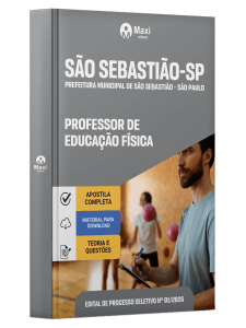 Apostila Prefeitura de São Sebastião-SP 2026 - Professor de Educação Física