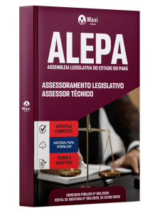 Apostila ALEPA 2026 - Assessoramento Legislativo - Assessor Técnico