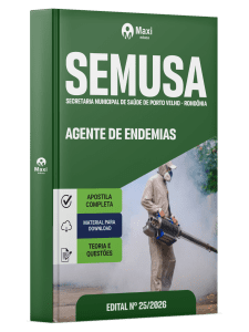 Apostila SEMUSA Porto Velho-RO 2026 - Agente de Combate às Endemias