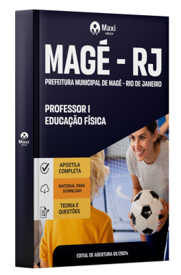 Apostila Prefeitura de Magé-RJ 2024 - Professor I - Educação Física