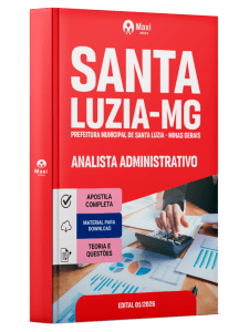 Apostila Prefeitura de Santa Luzia-MG 2026 - Analista Administrativo