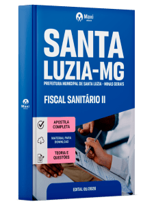 Apostila Prefeitura de Santa Luzia-MG 2026 - Fiscal Sanitário II