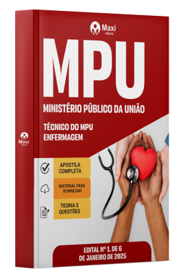 Apostila MPU 2025 - Técnico do MPU - Enfermagem
