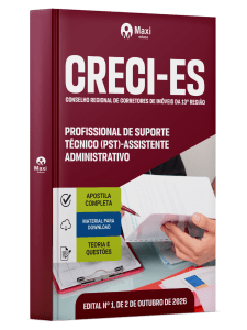 Apostila CRECI-ES 2026 - Profissional de Suporte Técnico (PST) - Assistente Administrativo