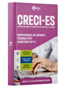 Apostila CRECI-ES 2026 - Profissional de Suporte Técnico (PST) - Assistente de T.I.