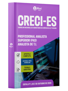 Apostila CRECI-ES 2026 - Profissional Analista Superior (PAS)- Analista de T.I.