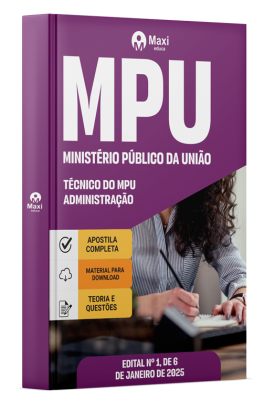 Apostila MPU 2025 - Técnico do MPU - Administração
