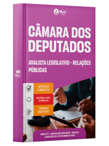 Apostila Câmara dos Deputados 2026 - Analista Legislativo - Especialidade: Comunicação Social - Área: Relações Públicas