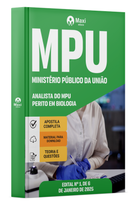 Apostila MPU 2025 - Analista do MPU - Perito em Biologia